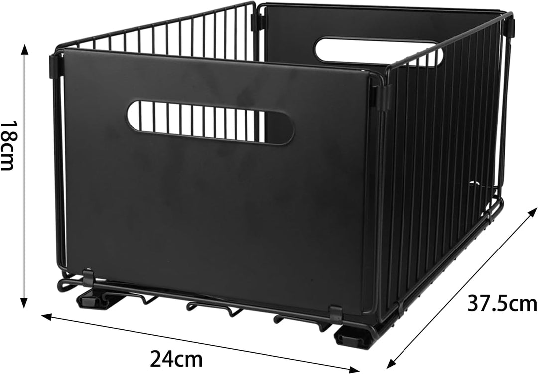 Aufbewahrung unter der Spüle aus Metall mit ausziehbarer Schublade, Regal unter der Spüle, Organizer