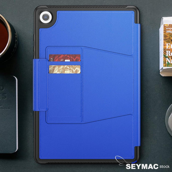 SEYMAC stock Hülle für Samsung Galaxy Tab A9 Plus/ A9+ 11 Zoll, Stossfeste Hülle mit [Mehreren Winke