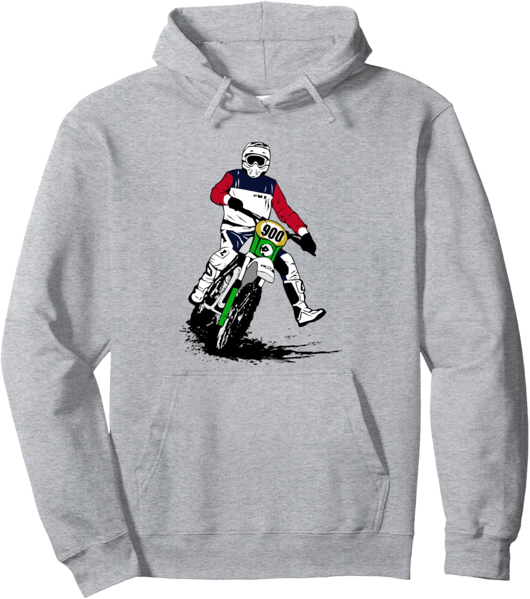 Classic Enduro Moto Cross Offroad Motorrad Pullover Hoodie