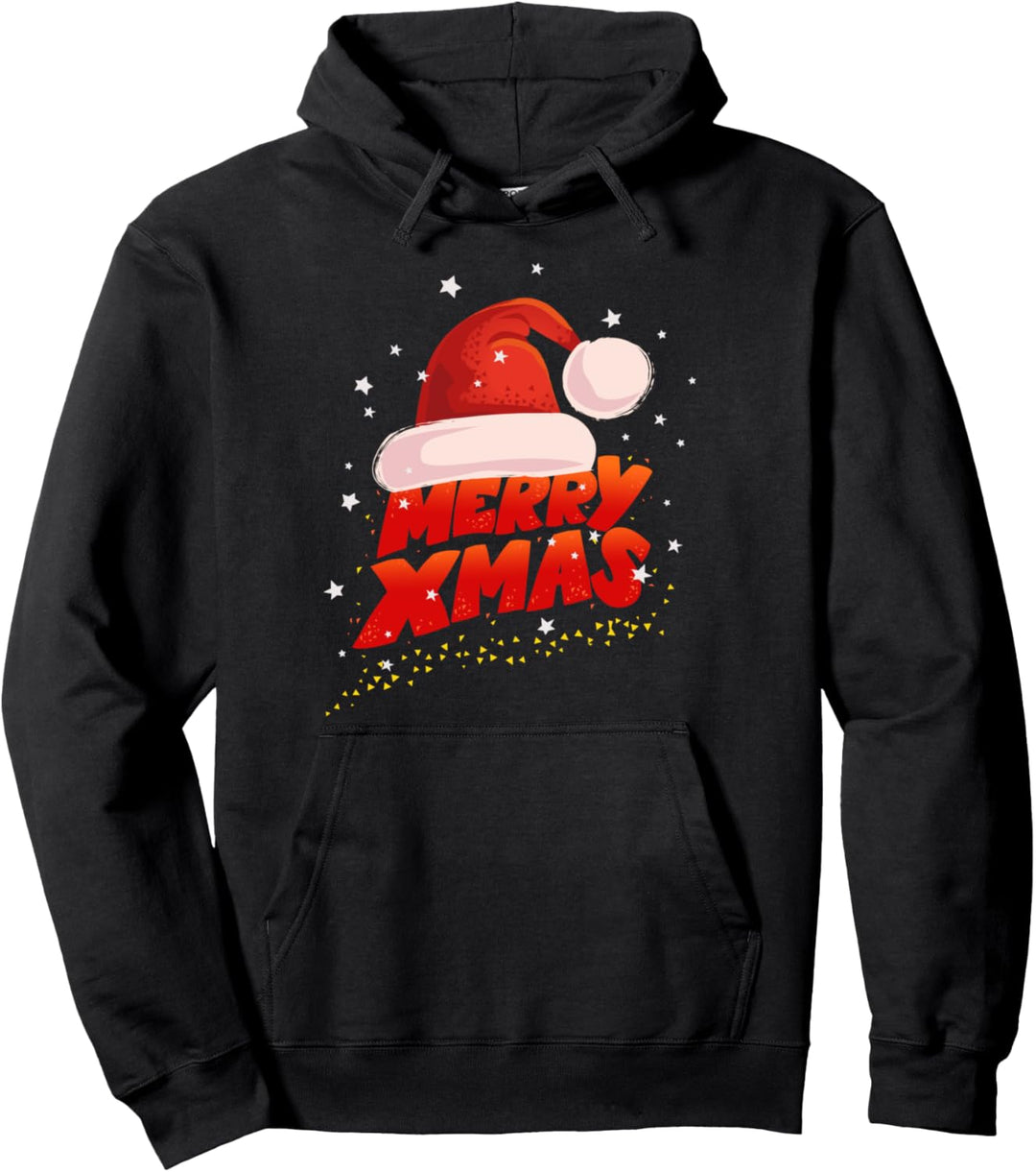 Merry Christmas Weihnachtsfeier Damen Herren Weihnachts Pullover Hoodie