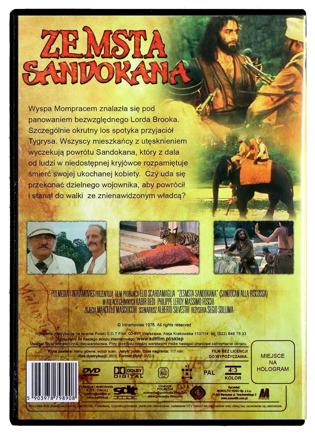 La tigre è ancora viva: Sandokan alla riscossa! [Region 2] (IMPORT) (Keine deutsche Version), DVD