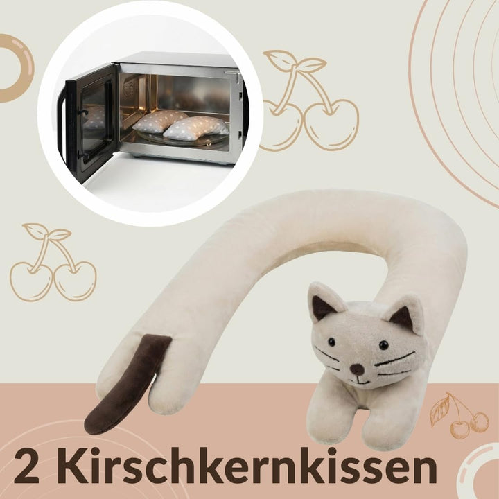 Gewichtskuscheltier für Erwachsene und Kinder, Kuscheltier Katze