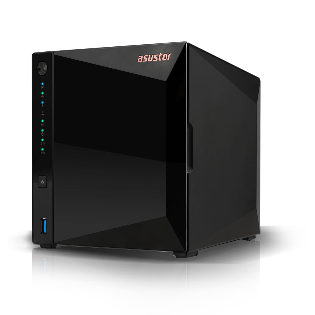Asustor Drivestor 4 Pro Gen2 AS3304T v2, 4 Bay NAS Gehäuse Netzwerkspeicher, 1.7GHz Quad-Core, 2.5Gb