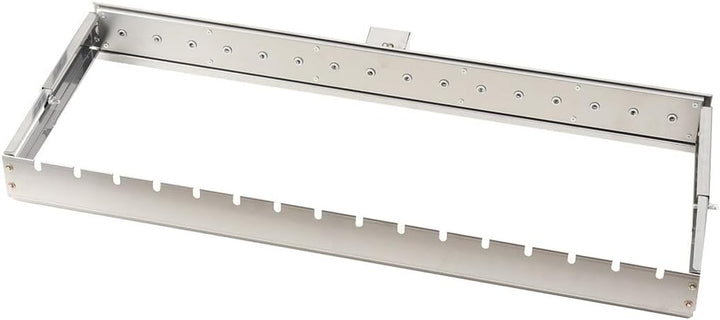 BBQ Spiessdreher mit 15 Edelstahl Spiesse Grill Mangal Schaschlik mit USB Motor, Edelstahl Drehspies
