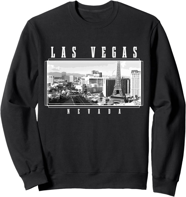 Las Vegas Skyline Nevada Vintage USA Amerika Souvenir Sweatshirt