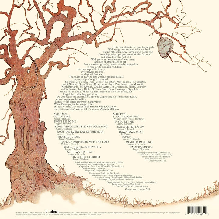 Metamorphosis, Vinyl