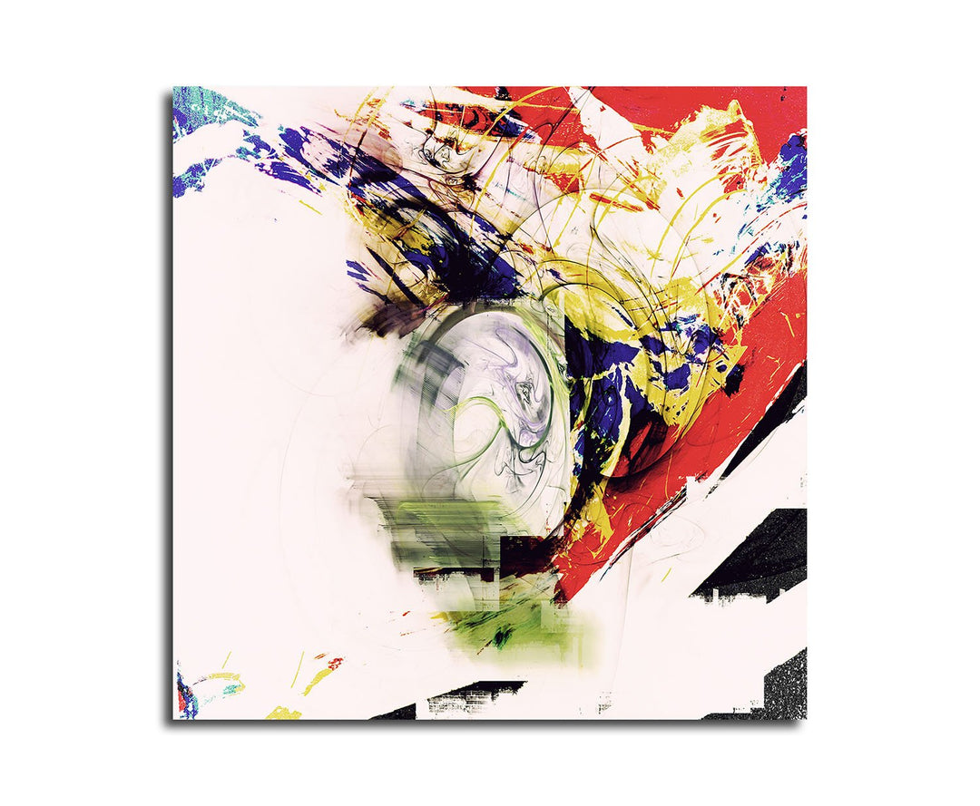 Paul Sinus Art Gewollte Nebensachen - Bild auf Leinwand Abstrakt370_60x60cm Bild auf Leinwand bunt A