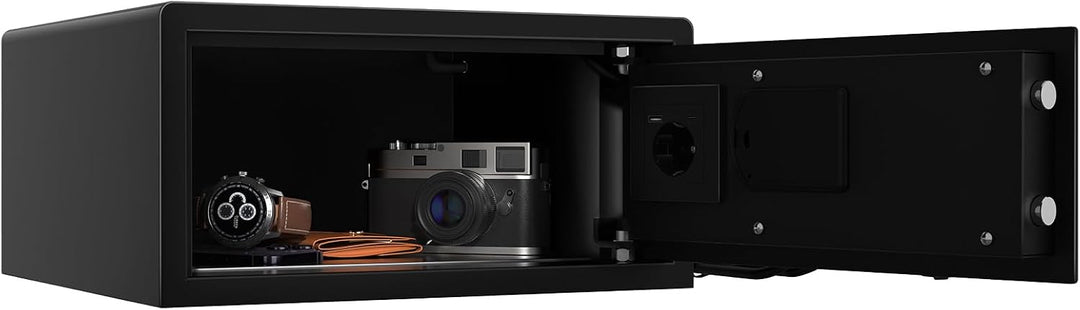 Rottner Möbeltresor RFID LAP 200V USB-C gleichschliessend Anthrazit Feuerfalz Notöffnung Innenbeleuc