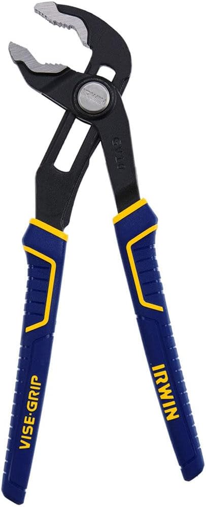 IRWIN VISE-GRIP Feststellzange, V-Spannbacken, 25,4 cm (2078110), Blau, Blau