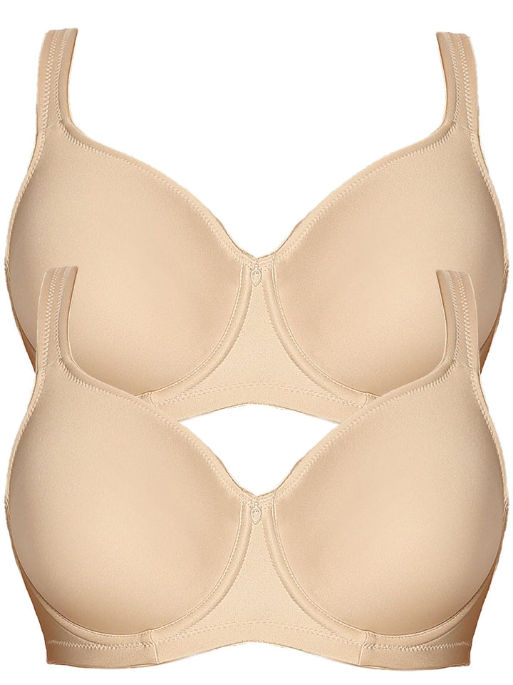 Viania 2er Pack Minimizer Bügel BH Basic 14586 90C Silk, 90C Silk