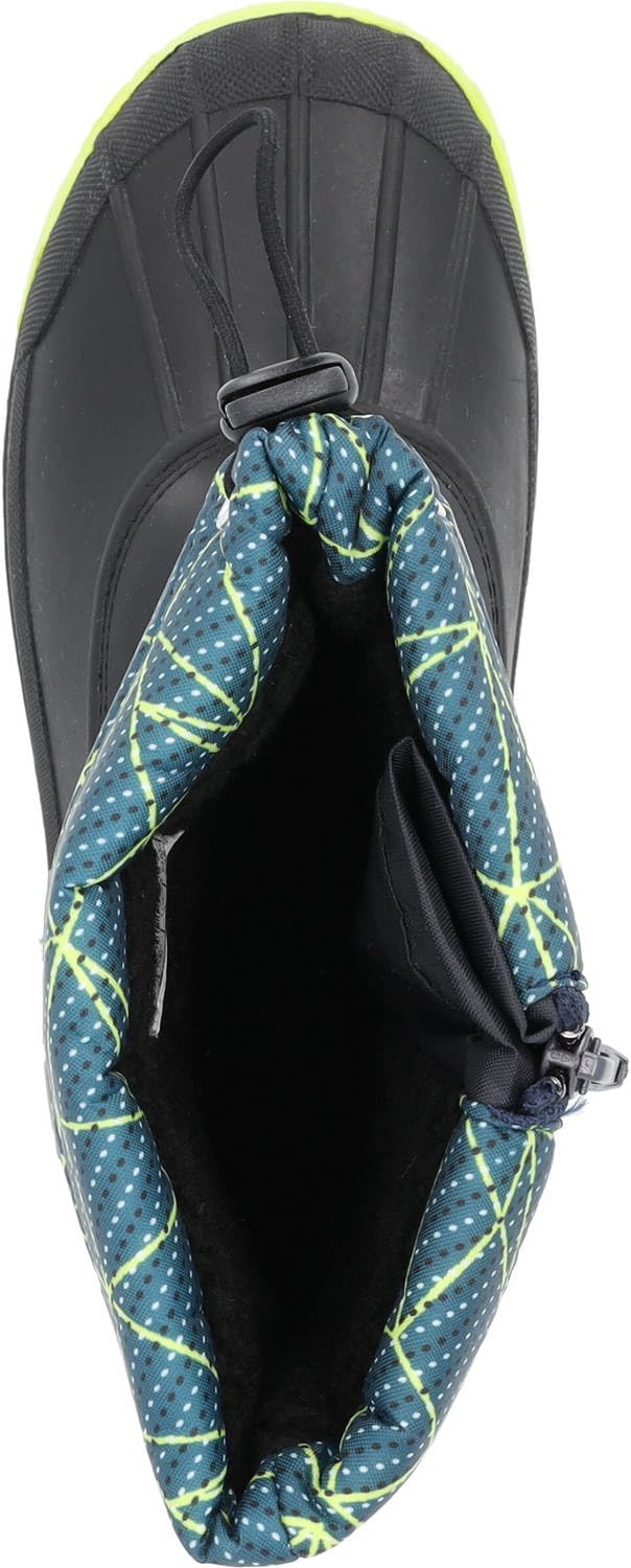 CMP Unisex Kinder Kids Sneewy Snowboots Walking Shoe 23 EU Deep Lake Acido, 23 EU Deep Lake Acido