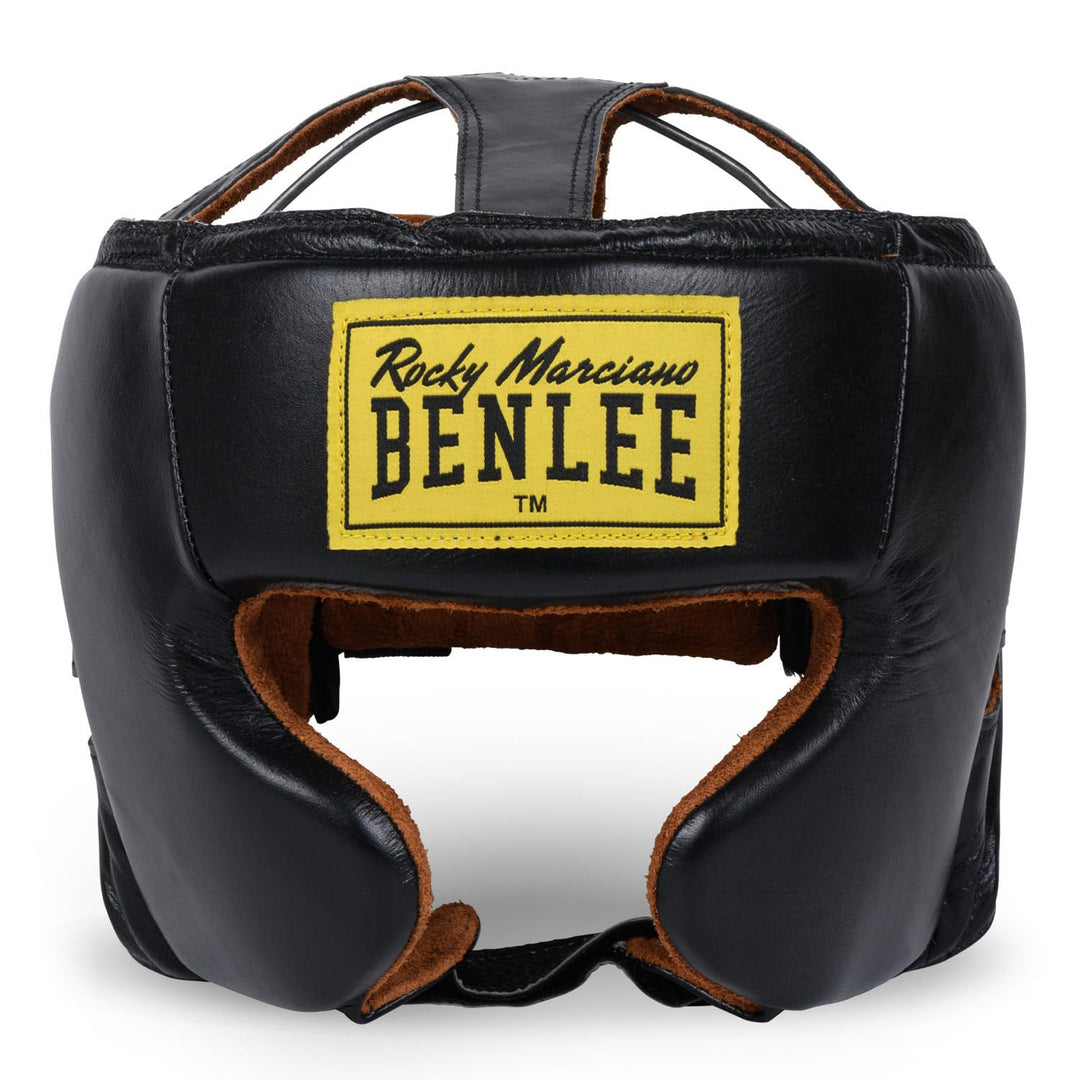 BENLEE Kopfschutz aus Leder Tyson S/M Schwarz, S/M Schwarz