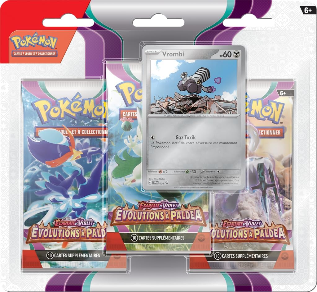 Pokemon ASM3PACK01EV02, violett
