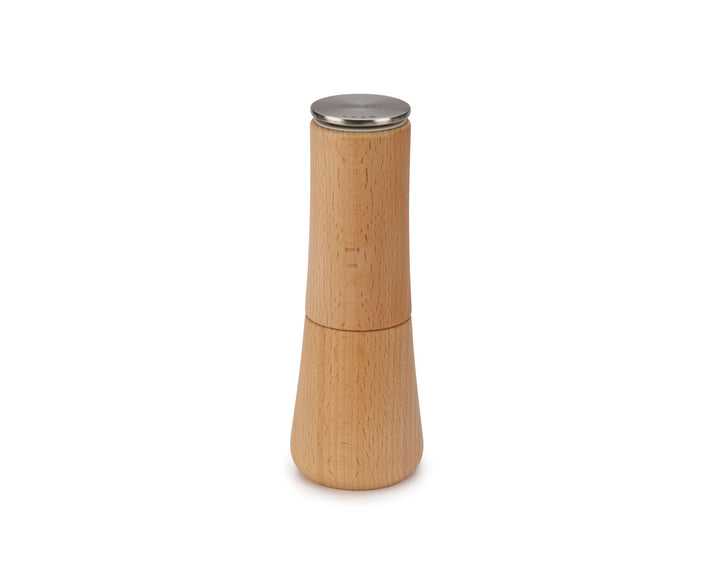 Joseph Joseph Milltop™ Wood Krümelfreie Salzmühle Buche Holz Individuelles Salz, Buche Holz Individu