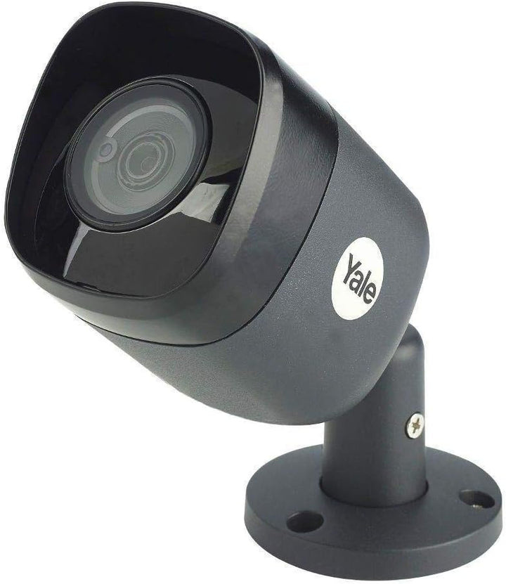 Yale SV-4C-2ABFX Smart Home CCTV Kit-HD1080, 2 Kameras, 4 Kanäle, 1TB Festplatte, Schwarz