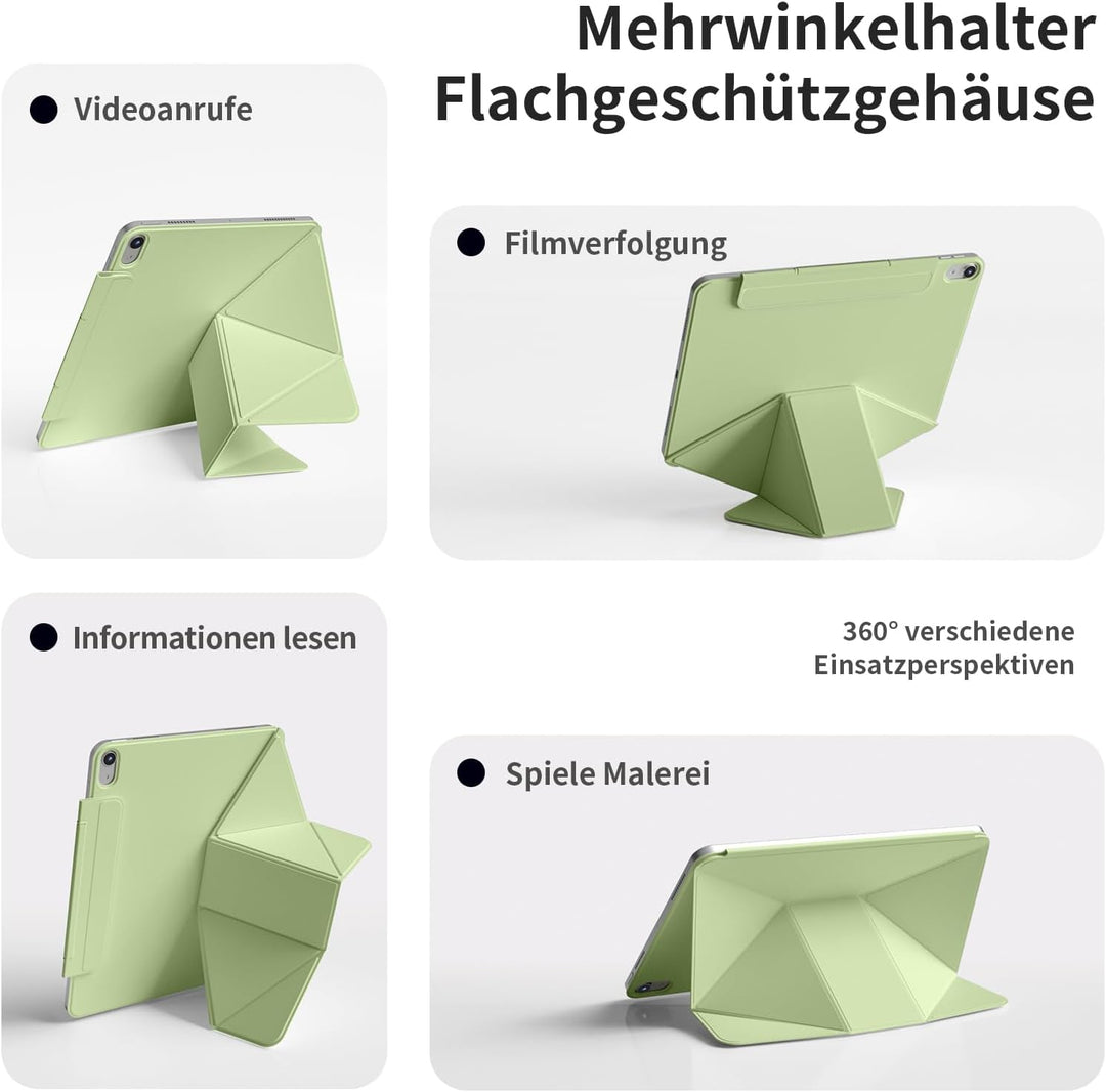 Magnetisch Hülle für iPad (A16) 11. Generation 11 Zoll 2025, iPad 10. Generation 10,9 Zoll 2022, Sch