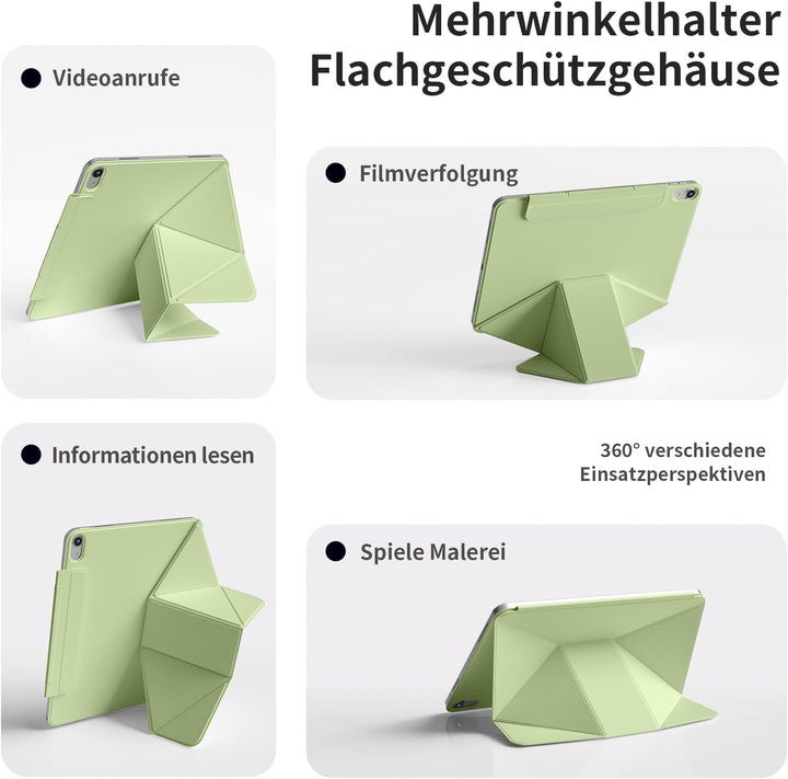 Magnetisch Hülle für iPad (A16) 11. Generation 11 Zoll 2025, iPad 10. Generation 10,9 Zoll 2022, Sch