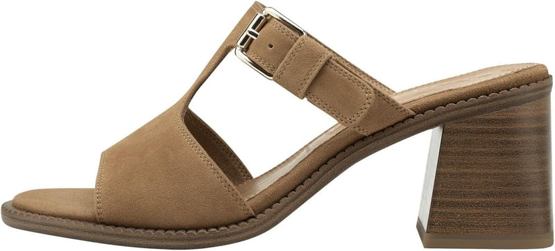 Tamaris Damen Pantolette 1-1-27206-20 weit 40 EU Camel, 40 EU Camel