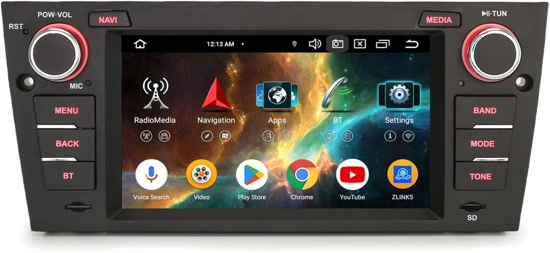Erisin Android 14 Acht-Kern DAB+ Autoradio 4GB RAM+64GB ROM Für BMW 3 Serie E90 E91 E92 E93 M3 mit G