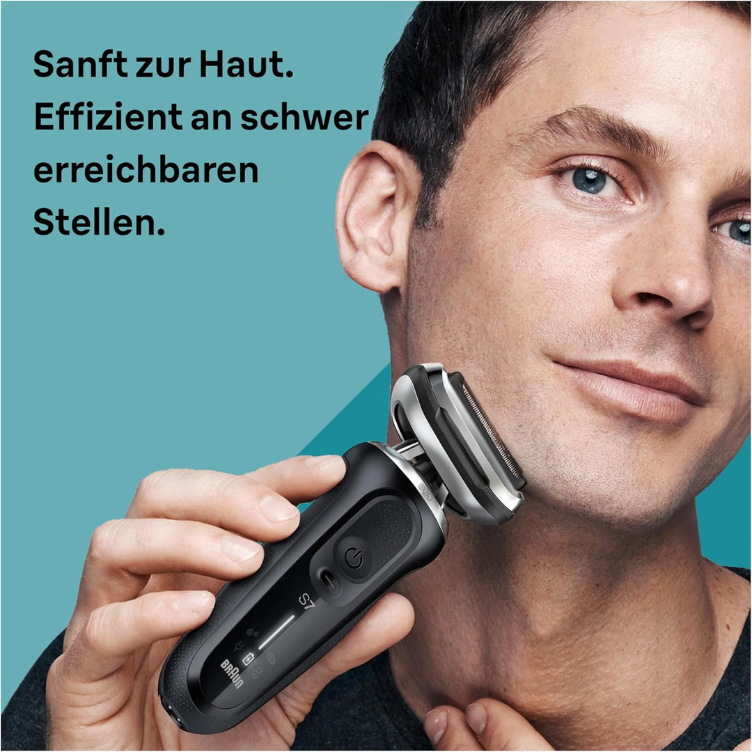 Braun Series 7 Elektrorasierer 360° Flex mit Präzisionstrimmer, Trimmer & Rasierer Herren Elektrisch