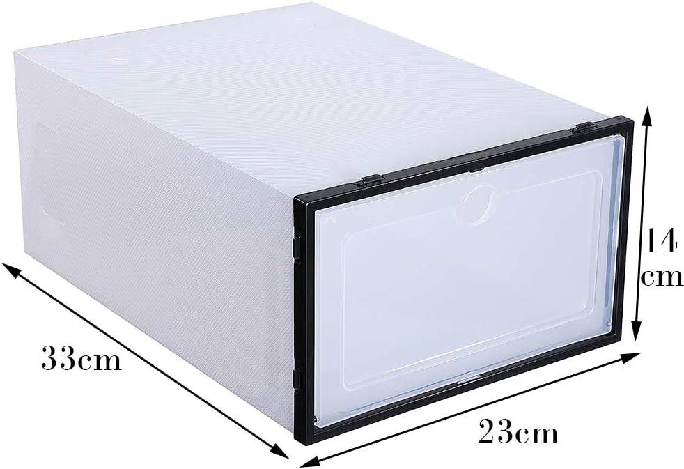 Schuhaufbewahrung Stiefelbox Schuhbox Schuhkasten Schuhkarton Stapelbox Aufbewahrungsbox, stapelbar