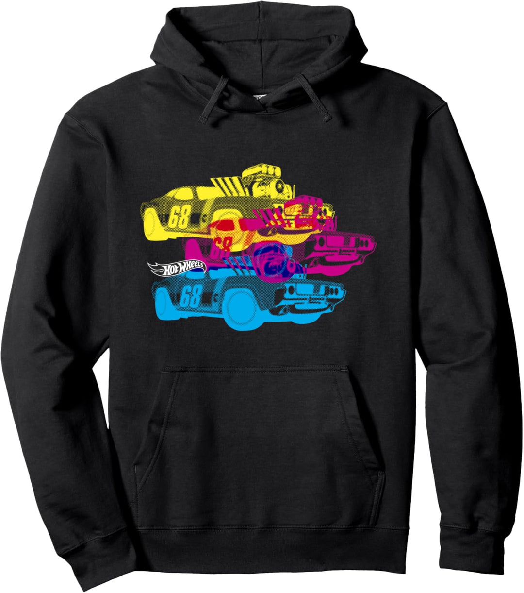 Hot Wheels Auto Neon Racing Pullover Hoodie