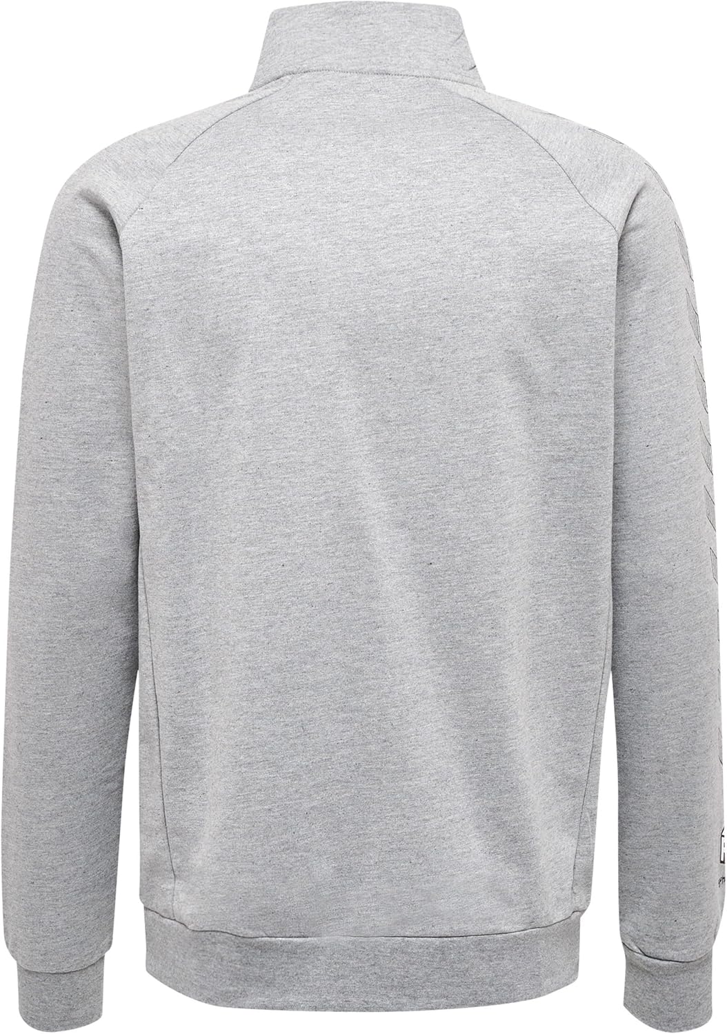 hummel Herren Hmlmove Grid Cot. Zip Jacket jacket M GREY MELANGE, M GREY MELANGE