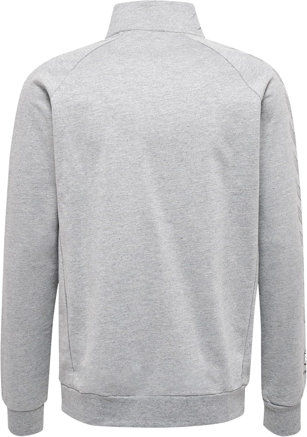 hummel Herren Hmlmove Grid Cot. Zip Jacket jacket M GREY MELANGE, M GREY MELANGE