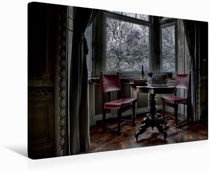 Premium Textil-Leinwand 45 x 30 cm Quer-Format Geheimnisvolle Orte - Lost Places | Wandbild, HD-Bild