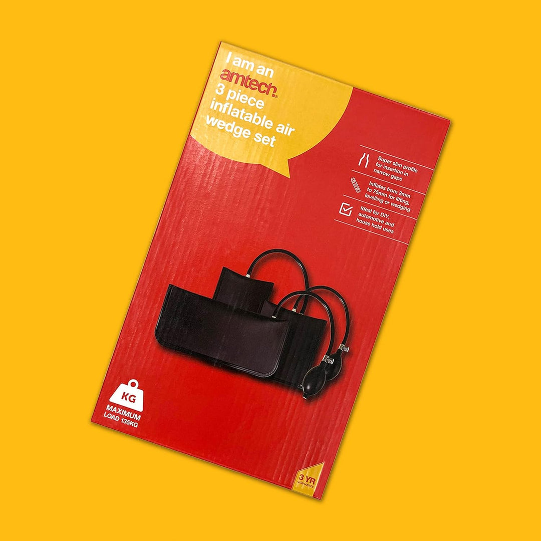Amtech J1820 3 Airbags zum Heben, Nivellieren, Auto und Haushalt, max. 135 kg Tragkraft