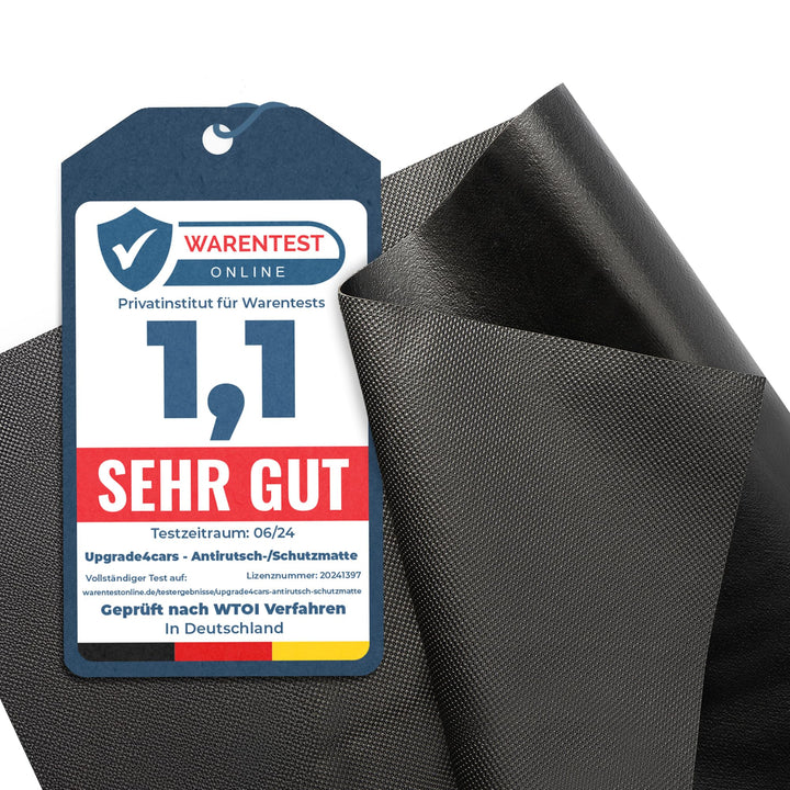 Upgrade4cars wasserdichte Antirutschmatte Universal 120x100cm zuschneidbar rutschfeste Kofferraum Sc