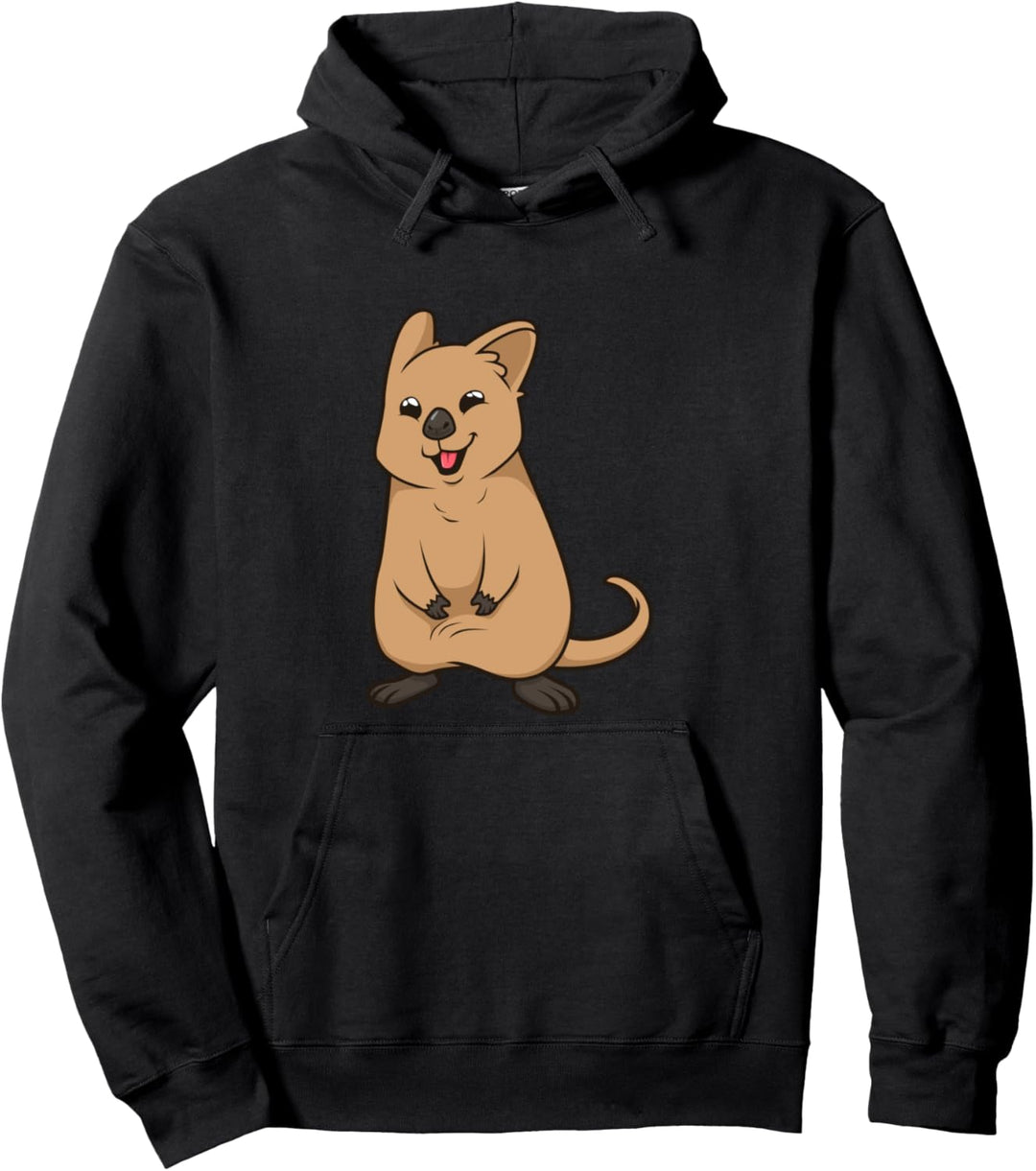 Kawaii Quokka Pullover Hoodie