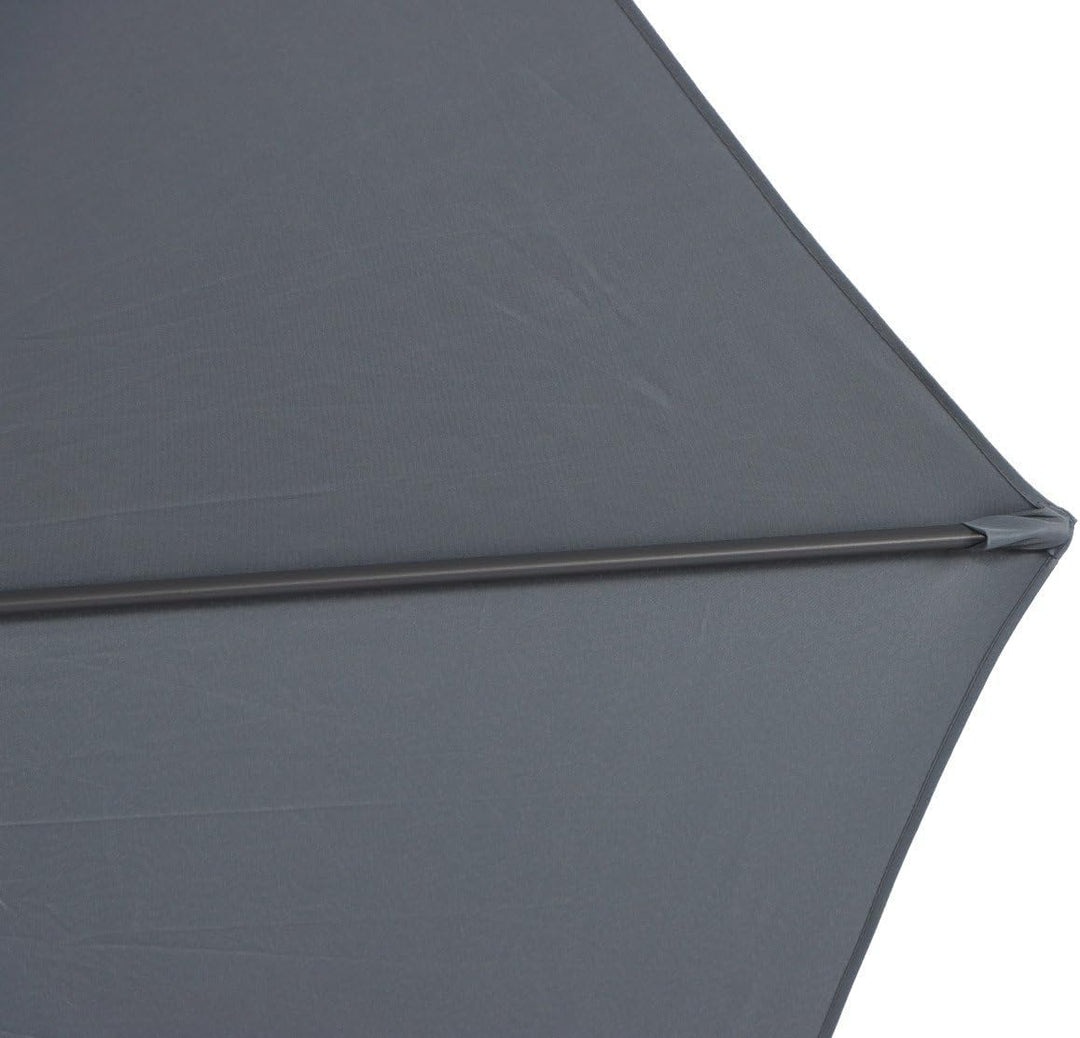 Trend Line Alu Sonnenschirm Sofia anthrazit Ø 300 cm Gartenschirm Schirm