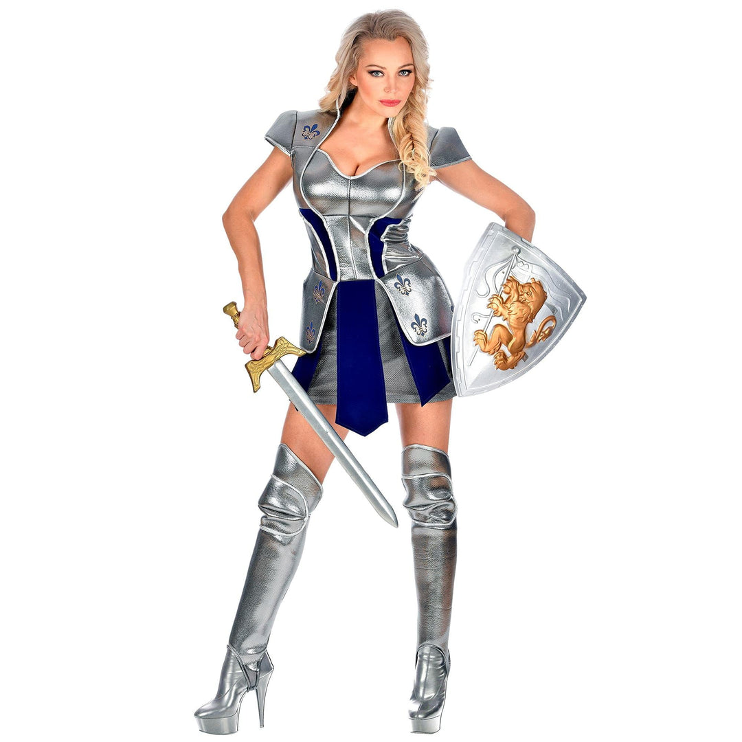 "KNIGHT" (dress with armour, shincovers) - (L), L