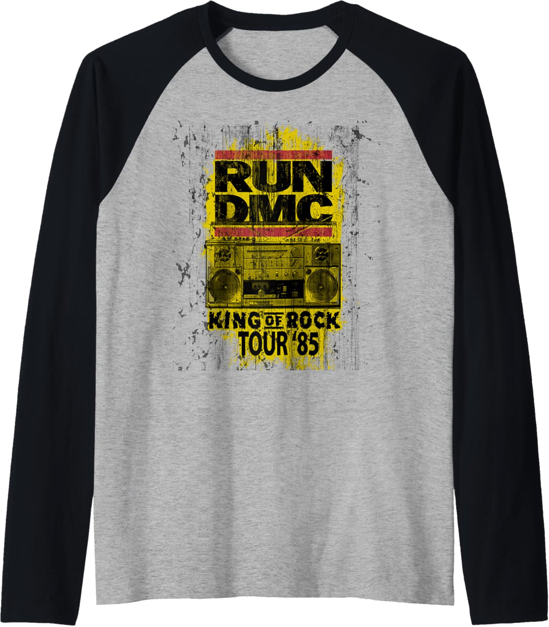 RUN DMC King of Rock Tour Raglan