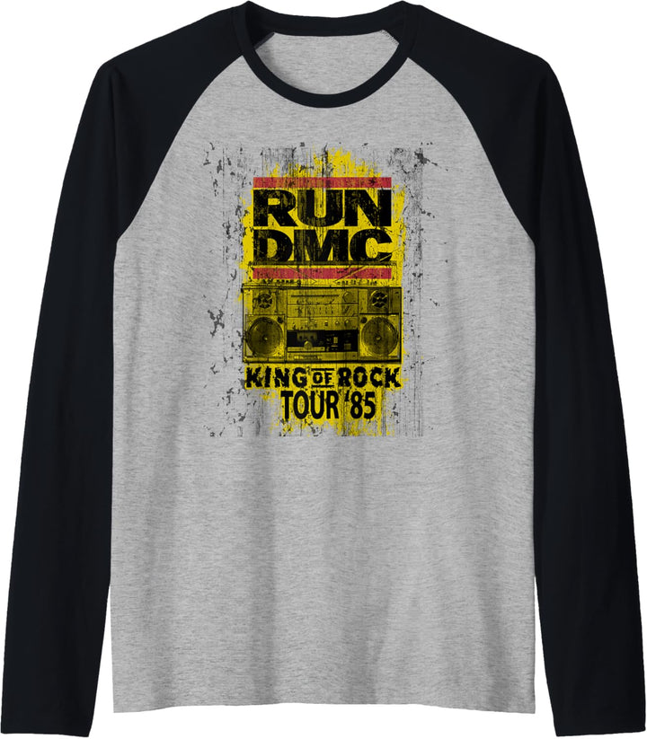 RUN DMC King of Rock Tour Raglan
