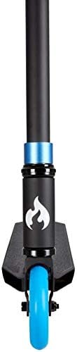 Chilli Pro Scooter Stunt-Scooter H=82cm Trick Tret Roller + Fantic26 Sticker Schwarz / Blau, Schwarz