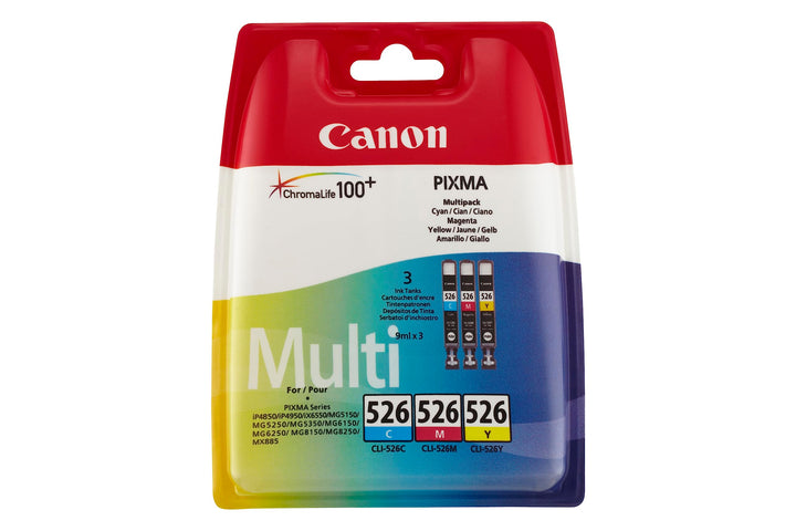 Canon CLI-526 C M Y CLI-526/Multi Pack (Verpackung a), CLI-526/Multi Pack (Verpackung a)