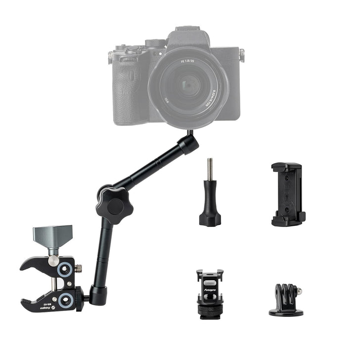 Fotopro 11 Zoll Magic Arm mit Super Clamp Mount Telefonhalterung Einstellbare Kamera Halterung Kit f