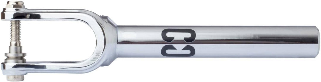 CORE SL Stunt-Scooter Fork IHC Park Trick Tret Roller Ersatz Gabel + F26 Sticker Silber, Silber