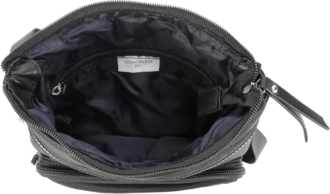 Gerry Weber - Damen ShoulderBag Echoes 24,00x24,00x5,00 cm Farbe:schwarz / Material:polyester,nylon,