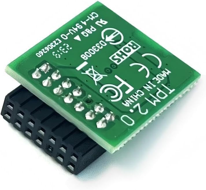JINTAI TPM 2.0-Modul LPC 14-Pin mit Infineon SLB9665 Windows 11 Upgrade Ersatz für MSI für B450M-A P