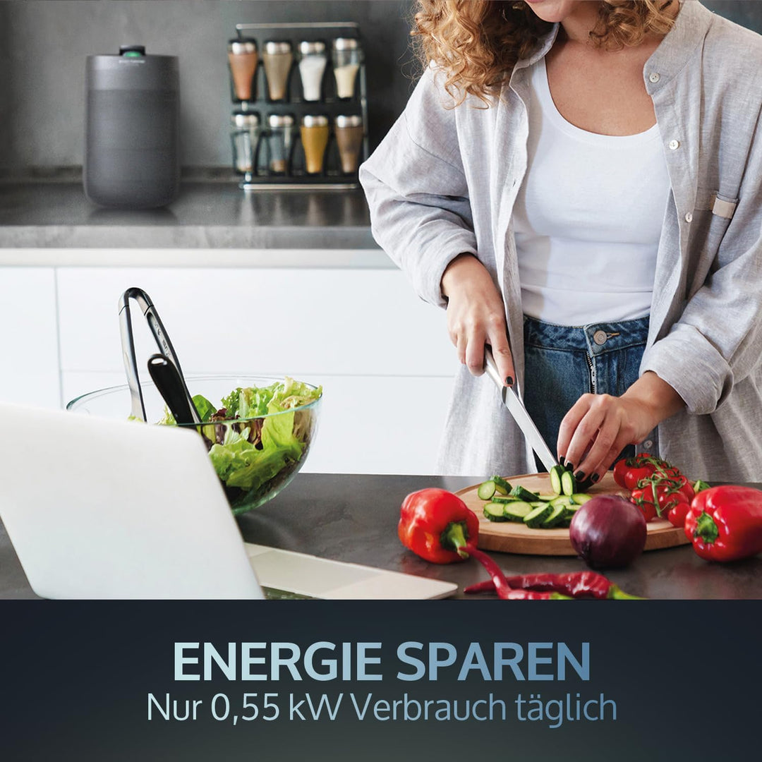 JAP D6 Elektrische Luftentfeuchter - 750ml pro Tag - Feuchtigkeitsregler - Für Wohnzimmer, Schlafzim
