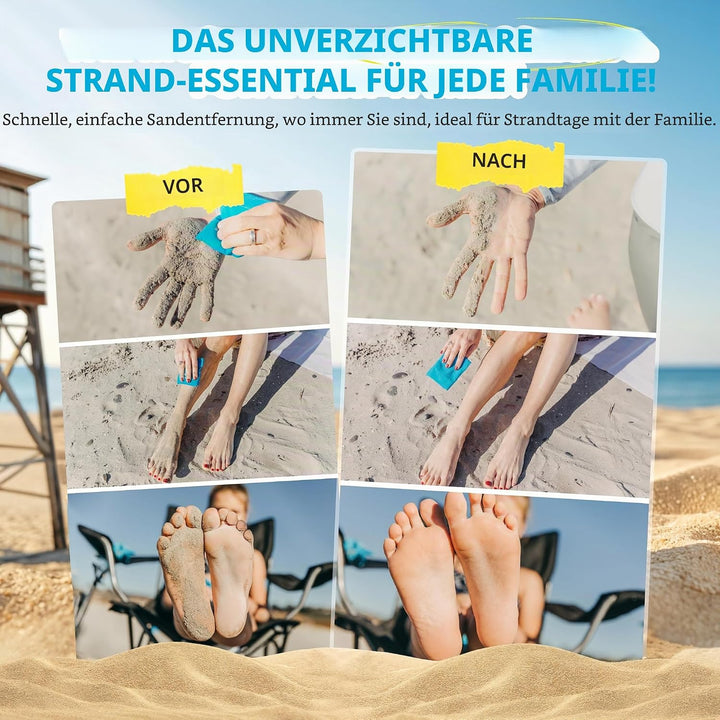 SHAKALO Sandschutz-Sandentfernungsbeutel, Talkfrei und Rifffreundlich, frisch, sauber und sandfrei 1