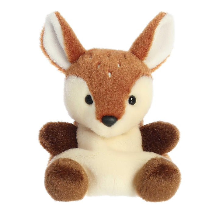 Aurora Adorable Palm Pals Dalia Fawn Stuffed Animal - Pocket-Sized Play - Collectable Fun - Brown 5