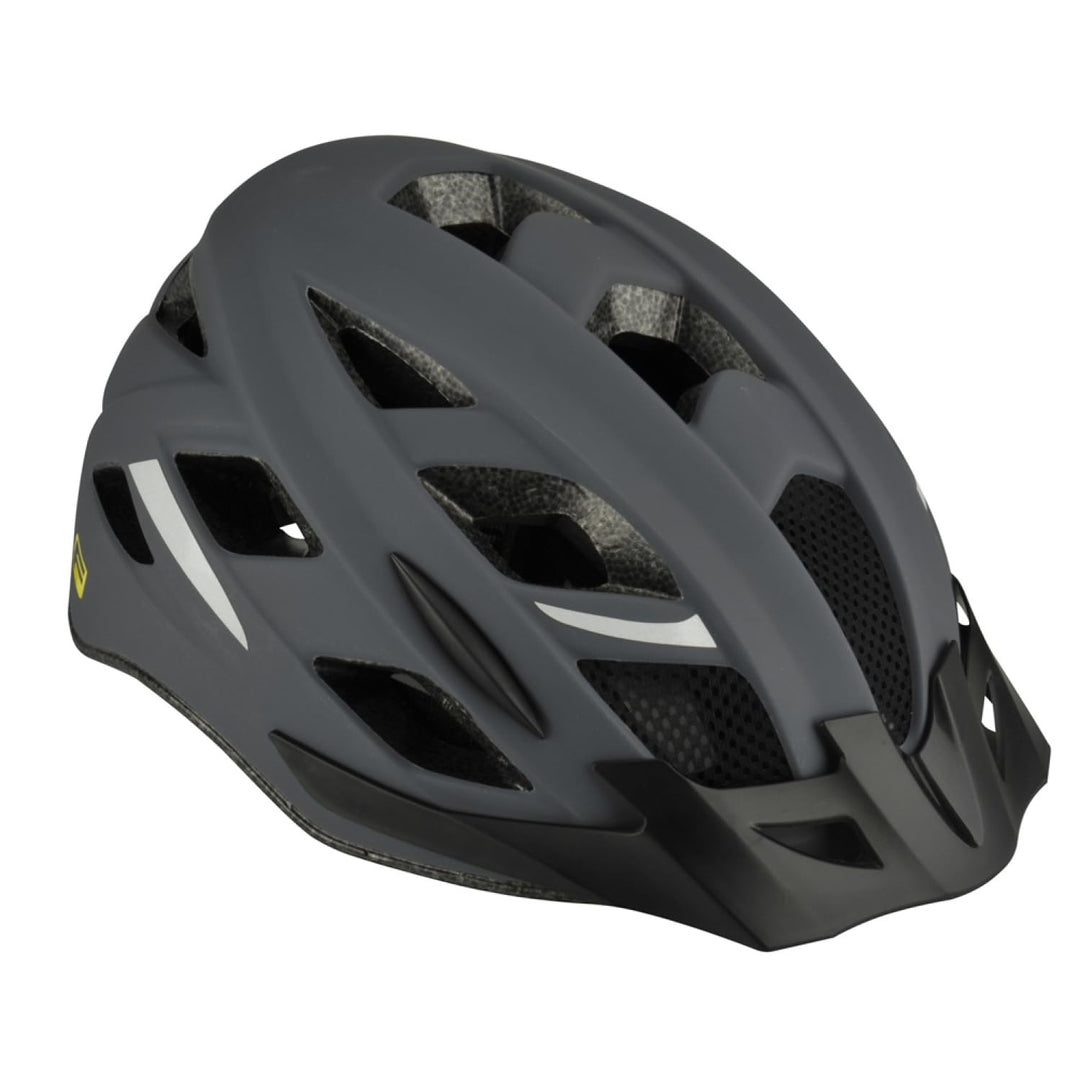 FISCHER Erwachsene Fahrradhelm, Radhelm, Cityhelm Urban, S/M oder L/XL, mit beleuchtetem Innenring-S
