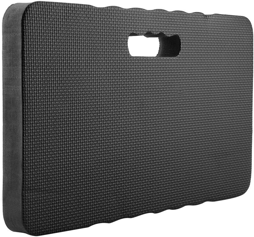 EVA-Knieunterlage, Dicke Gartenarbeit, Schützendes Kniekissen, Kniematte für die Gartenarbeit(Schwar