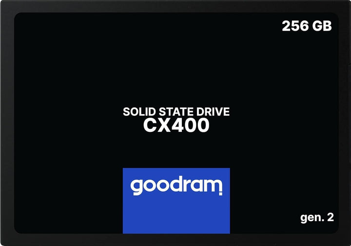 GoodRam CX400 gen.2 2.5 256 GB Serial ATA III 3D TLC NAND 256GB, 256GB