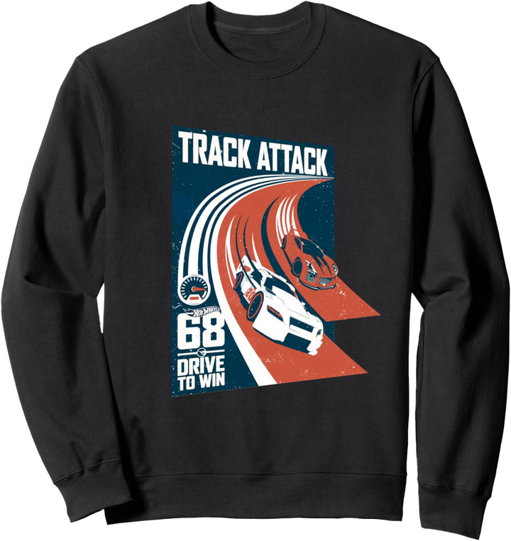 Hot Wheels '68 Track Attack Erwachsene Sweatshirt