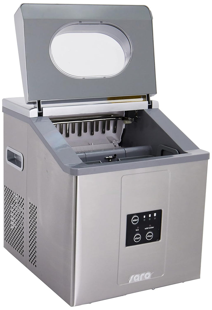 Saro EB 15 Eiswürfelbereiter/15 kg/24 h/230 V/1 Ph/0,16 kW/3 Eiswürfelgrössen wählbar/Luftkühlung &